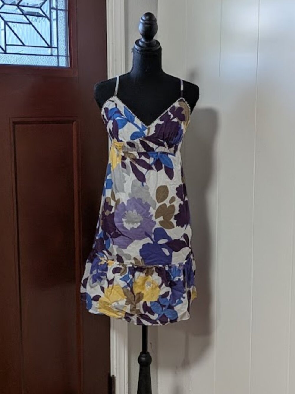 American Eagle Floral Mini Sun Dress Size 8
